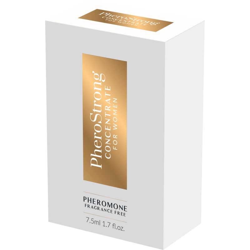 Perfume de Feromonas Concentrado para Mujer PHEROSTRONG 7.5 ml - Atracción y Seducción en Cada Gota
