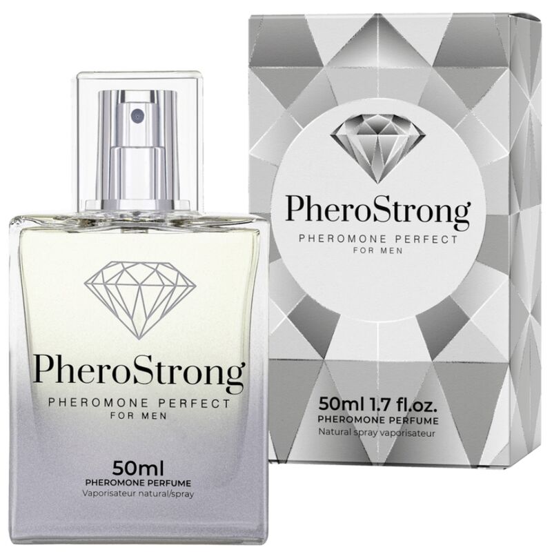 Perfume Masculino con Feromonas PHEROSTRONG 50 ml - Atrae Miradas