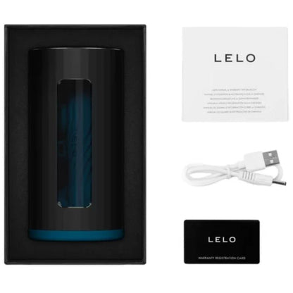 Masturbador Masculino LELO F1S V3 Color Verde Azulado – Placer y Tecnología Avanzada