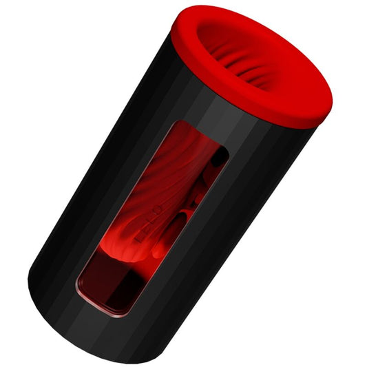 Masturbador Masculino LELO F1S V3 en Color Rojo - Innovación y Estilo para el Placer Masculino