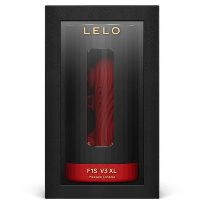 LELO - F1S V3 Masturbador Masculino Rojo Tamaño XL para Placer Intenso