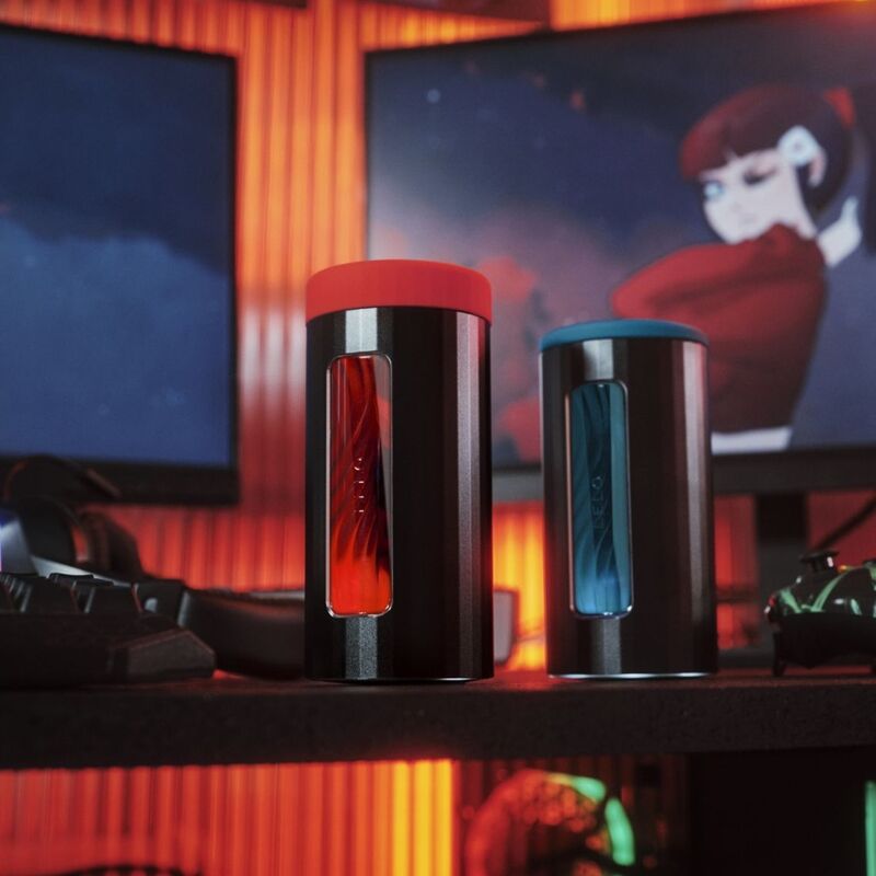 Masturbador Masculino LELO F1S V3 Verde Azulado XL - Experiencia de Placer Avanzada