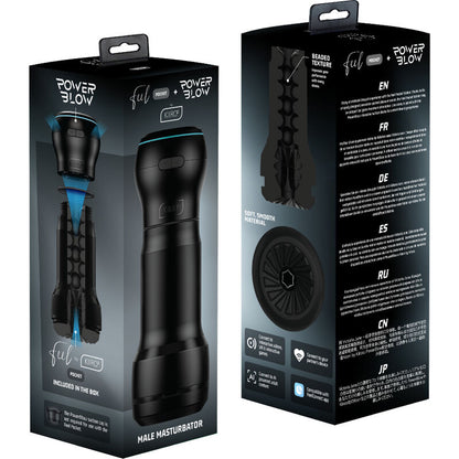 Masturbador Masculino de Bolsillo KIIROO Feel + Power Blow Mejora tu Experiencia