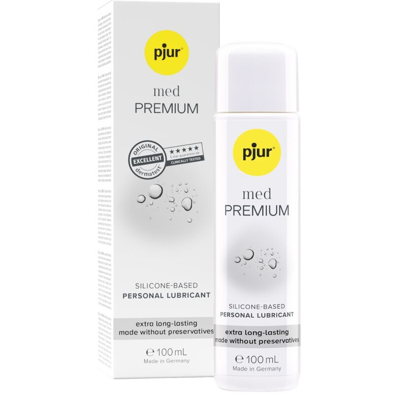 Lubricante de Silicona Pjur®: Deslizamiento Duradero y Cuidado de la Piel, Ideal para Piel Sensible