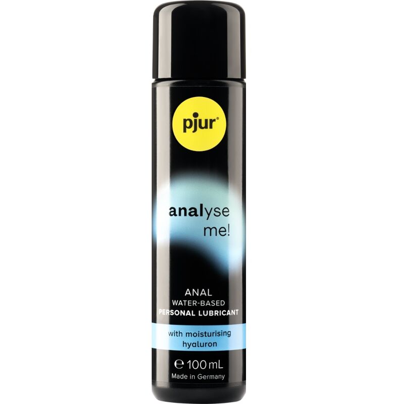 Lubricante Anal con Ácido Hialurónico: Suave y Duradero, Ideal para Sexo Intenso | Pjur Analyse Me!