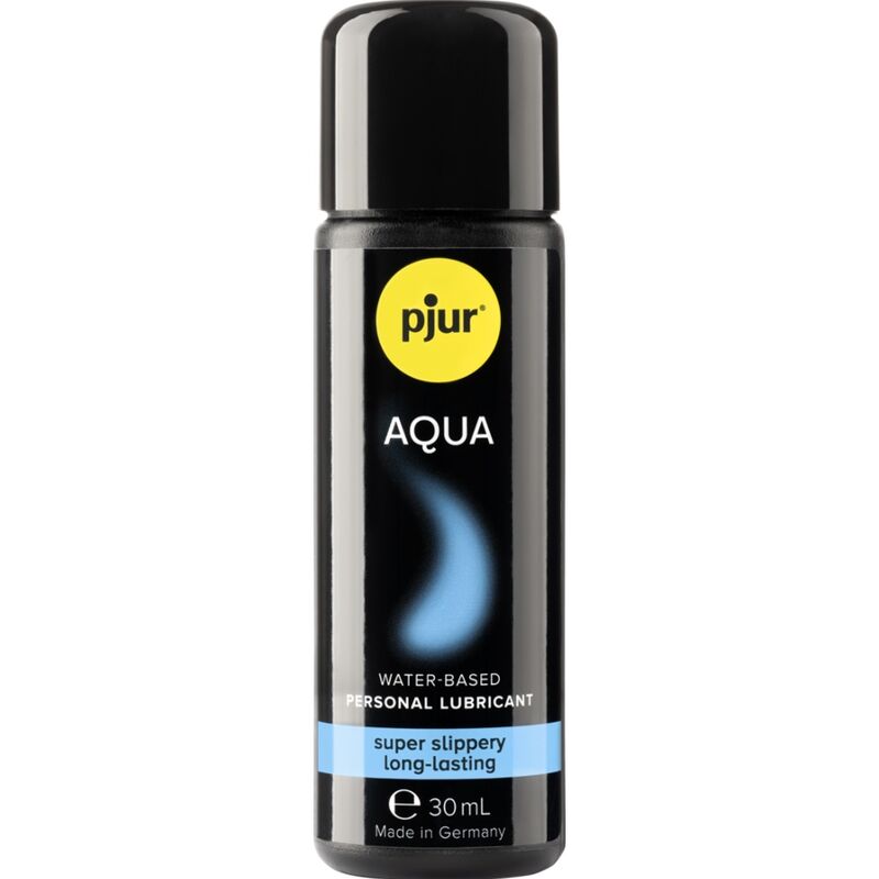 Lubricante Pjur Aqua: Hidratación y Cuidado para Piel Seca en Base Acuosa - 30 ml