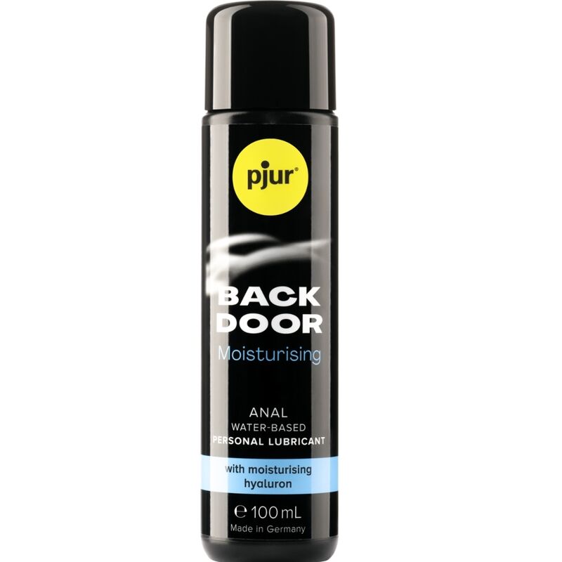 Lubricante Anal a Base de Agua con Ácido Hialurónico - Pjur Back Door Comfort 100ml, Efecto Duradero y No Pegajoso