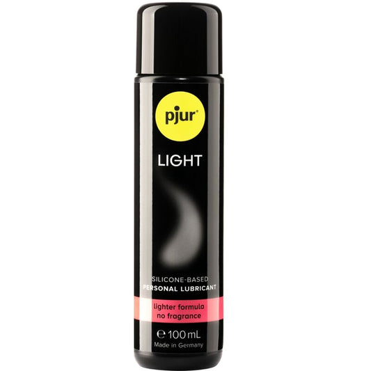 "Pjur Light: Lubricante de Silicona Sedoso y Multifuncional para Masajes y Cuidado Corporal, Ideal para Juguetes y Uso Personal"