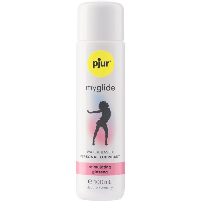 Lubricante Ecológico con Efecto Calor y Ginseng para Intensificar el Placer - Seguro con Preservativos - Pjur® 100ml
