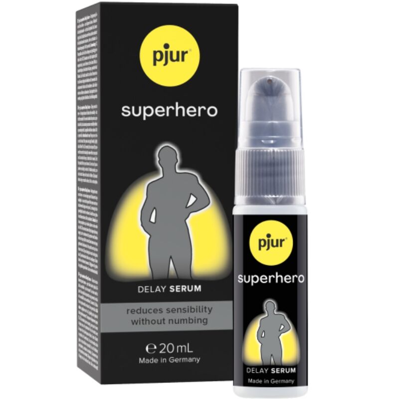 Descubre el Nuevo Sérum Retardante Masculino: Placer Prolongado sin Pérdida de Sensaciones - Compatible con Condones y Lubricantes pjur, 20 ml.
