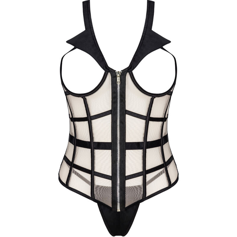 LIVCO CORSETTI FASHION - LAURA LC 20215 CORSET + TANGA S/M