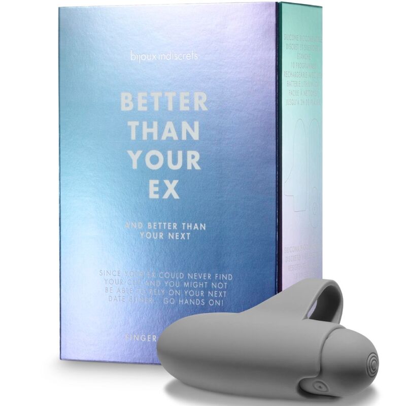 Vibrador de Dedo "Mejor Que Tu Ex" - Placer Inigualable con 10 Modos de Vibración