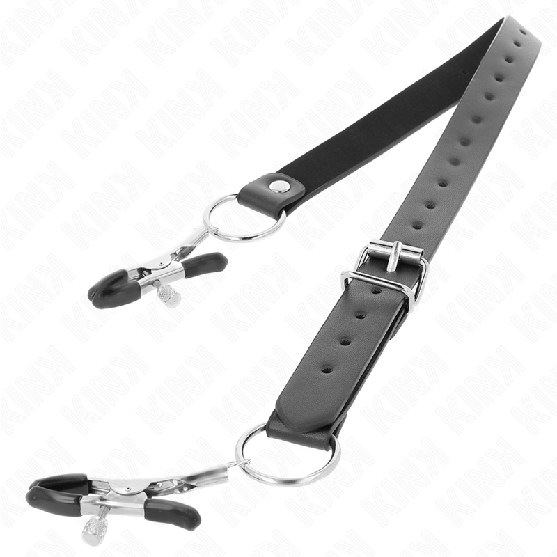 Pinzas Ajustables para Clítoris KINK con 4 Enganches (34-48 cm)