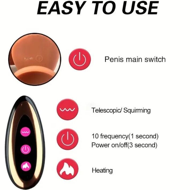 Vibrador Realista de Armony con Control Remoto: Innovación y Realismo para tu Placer