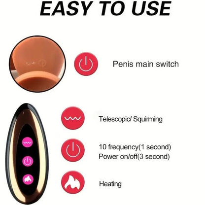 Vibrador Realista de Armony con Control Remoto: Innovación y Realismo para tu Placer