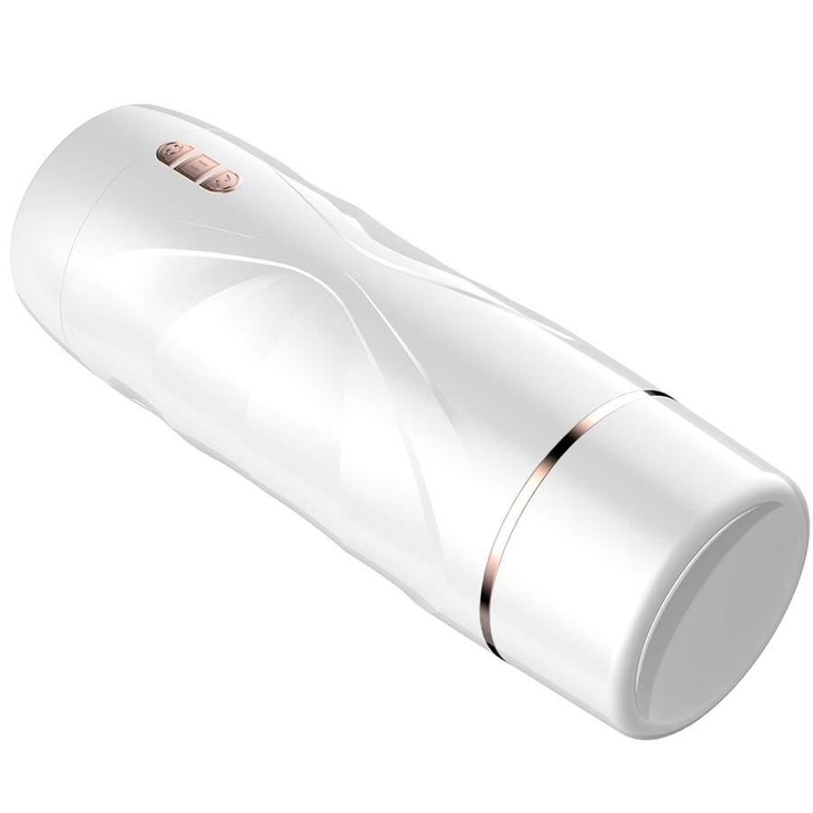 SHEQU - RILEY MASTURBADOR VAGINA CON VIBRACIÓN Y SUCCIONADOR