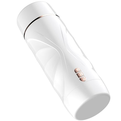 SHEQU - RILEY MASTURBADOR VAGINA CON VIBRACIÓN Y SUCCIONADOR
