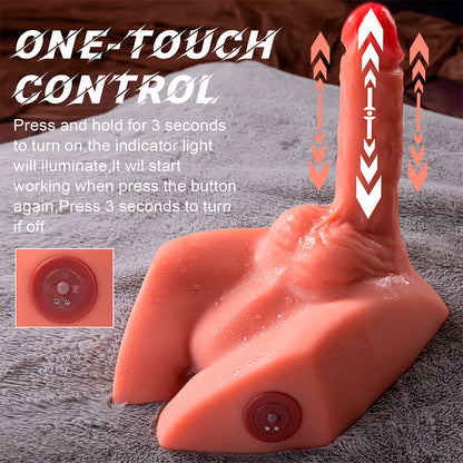 XISE - MICHAEL MASTURBADOR DILDO Y ANO REALÍSTICO CON THRUSTING 15 CM