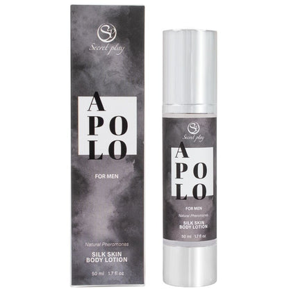 SECRETPLAY - APOLO LOCION PIEL DE SEDA PARA HOMBRES 50 ML