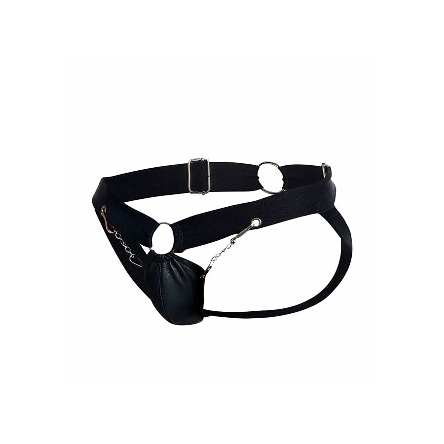MOB - DNGEON JOCKSTRAP DE CADENA NEGRA TALLA ÚNICA