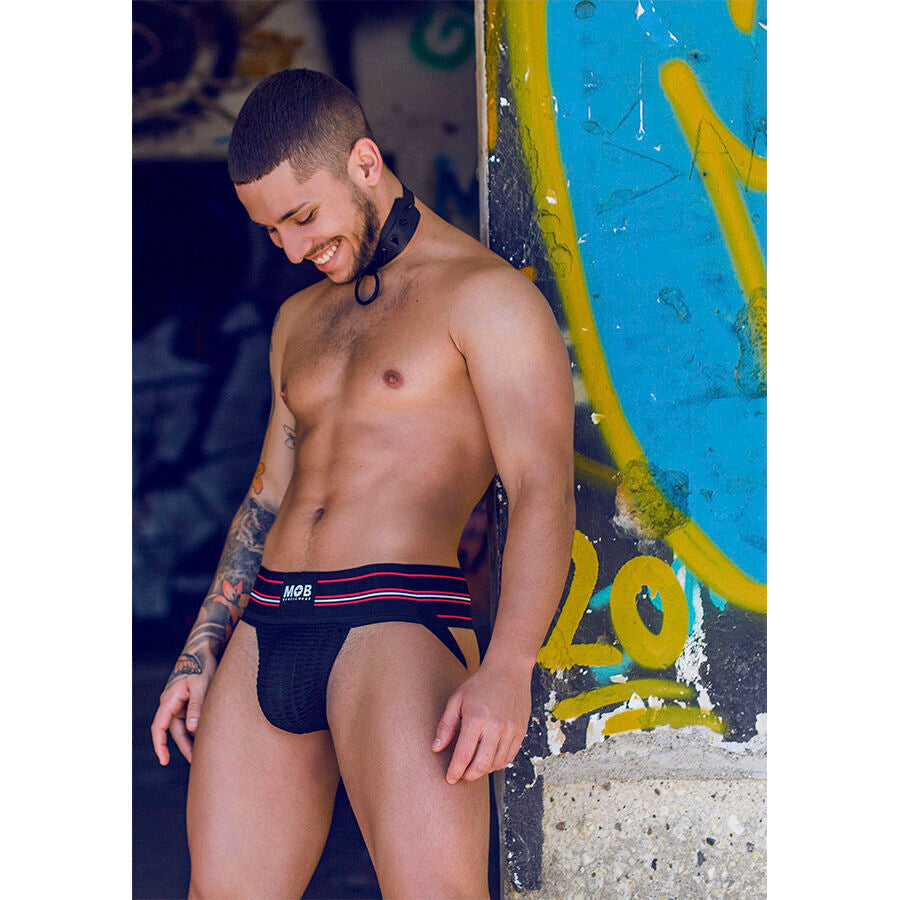 MOB - TANGA CLASICO NEGRO TALLA L