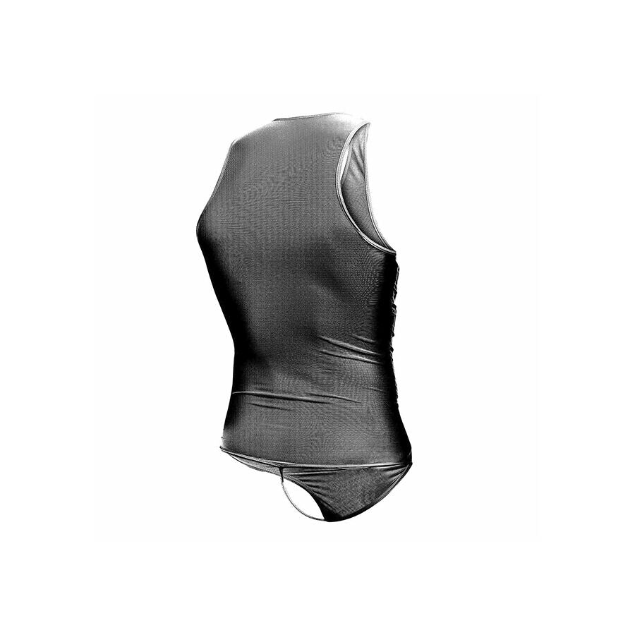 MOB - BODYSHEER TRANSPARTE NEGRO TALLA L/XL
