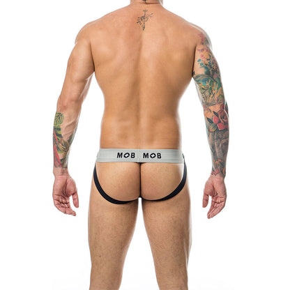 MOB - JOCK CLASICO STRIPE BLANCO TALLA L
