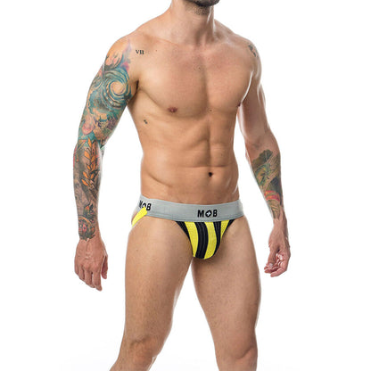 MOB - JOCK CLASICO STRIPE AMARILLO TALLA L
