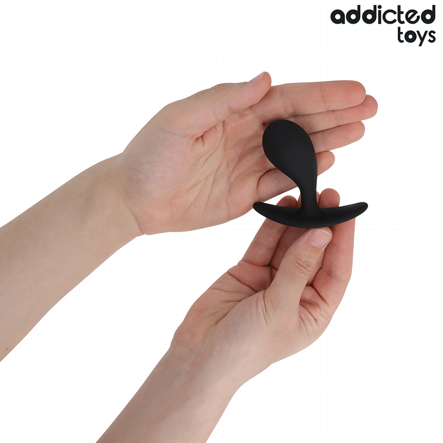 ADDICTED TOYS - SET DE 3 PLUG ANAL SILICONA MODELO 3