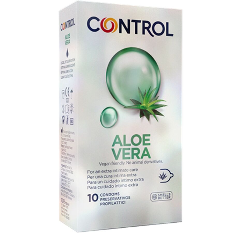 Preservativos Control Aloe: Seguridad y Naturalidad con Hidratación de Aloe Vera para una Experiencia Satisfactoria