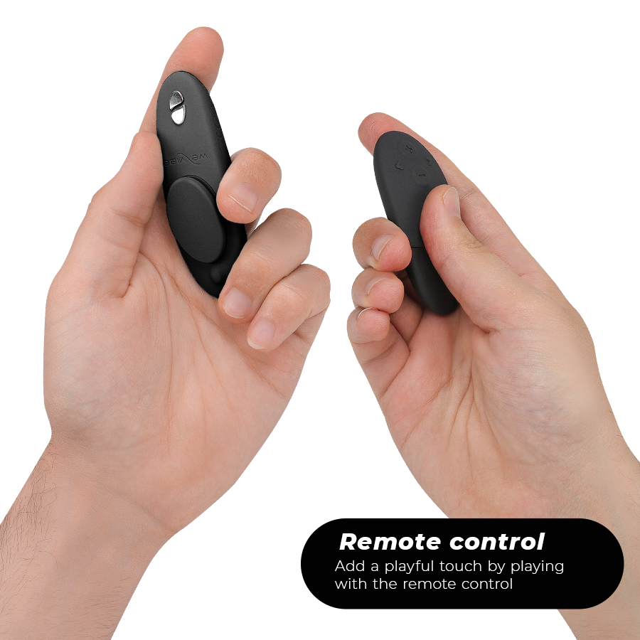 WE-VIBE - MOXIE + VIBRADOR CLÍTORIS NEGRO