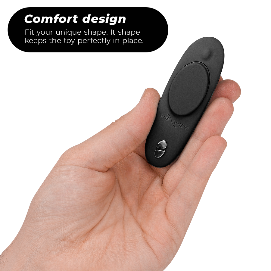 WE-VIBE - MOXIE + VIBRADOR CLÍTORIS NEGRO