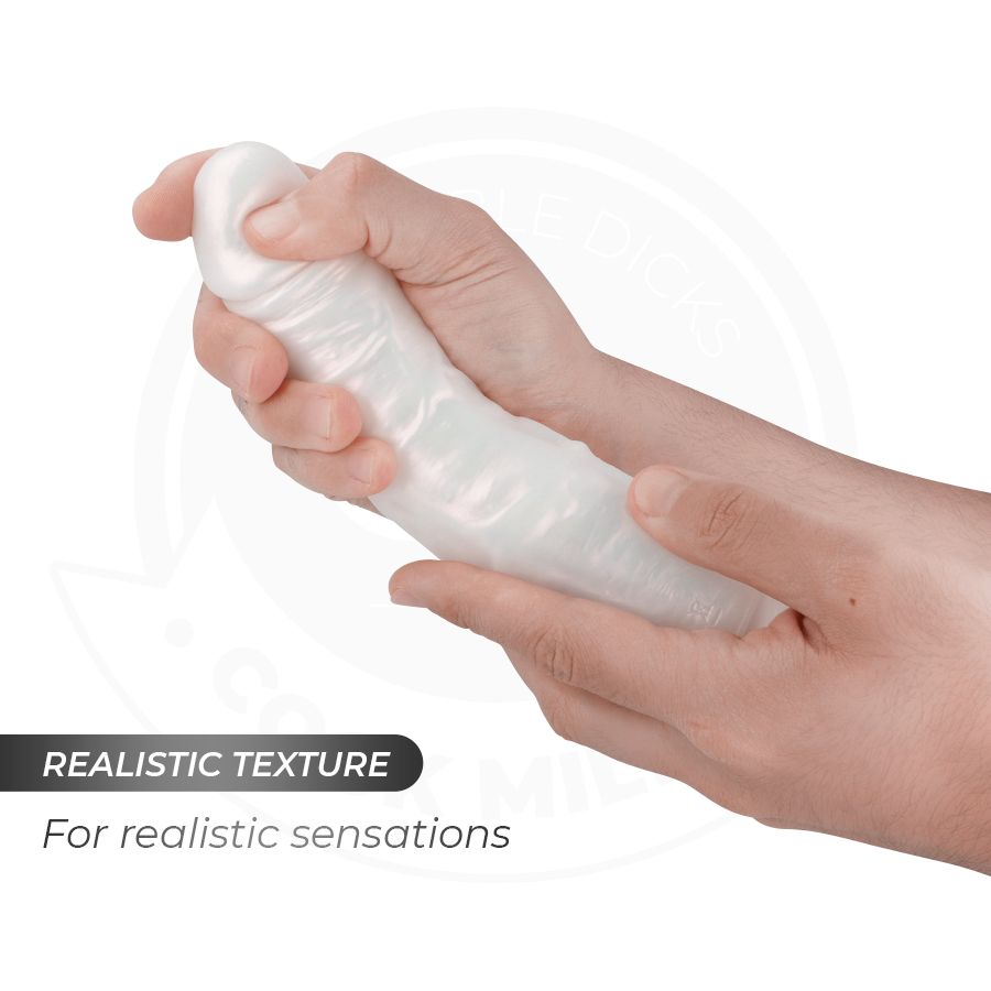COCK MILLER - DILDO SILICONA 21,5 CM , LUCES Y VIBRACIÓN CON CONTROL REMOTO