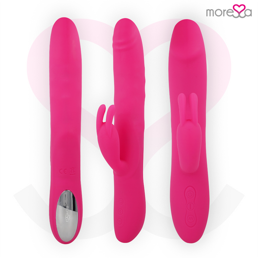 MORESSA - MOLLY IMPULSOR UP&DOWN Y POTENTE VIBRACION PREMIUM SILICONE RECARGABLE