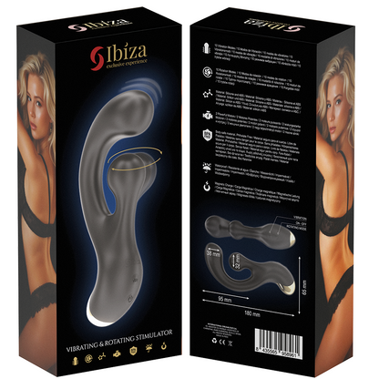 IBIZA -VIBRADOR PUNTO G Y ESTIMULADOR ROTATORIO