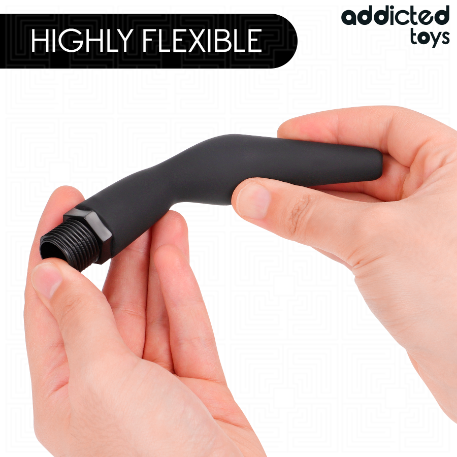 ADDICTED TOYS - LIMPIADOR ANAL CON ADAPTADOR UNIVERSAL MODELO 2