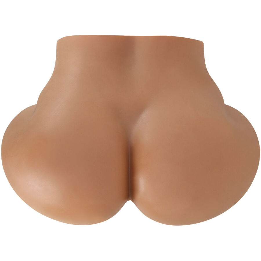 CRAZY BULL - LUNA TRASERO VIBRADOR CON VAGINA Y ANO REALÍSTICO NATURAL CONTROL REMOTO