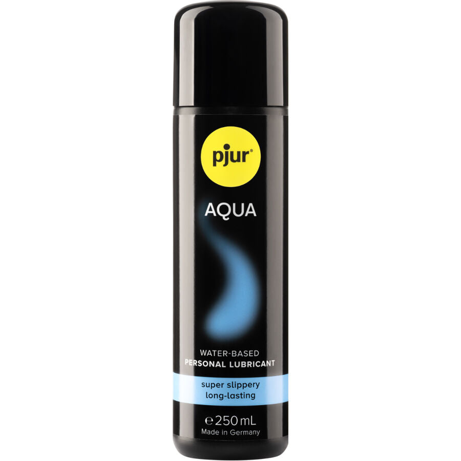 Lubricante a base de agua Pjur Aqua 250 ml - Hidratación y protección de la piel sin perfumes ni aceites