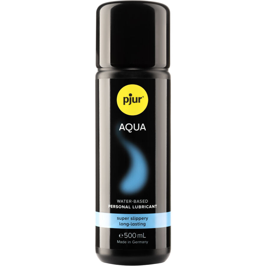 Lubricante a Base de Agua Pjur Aqua 500 ml: Hidratación y Protección Dermatológica para Piel Seca y Mucosas