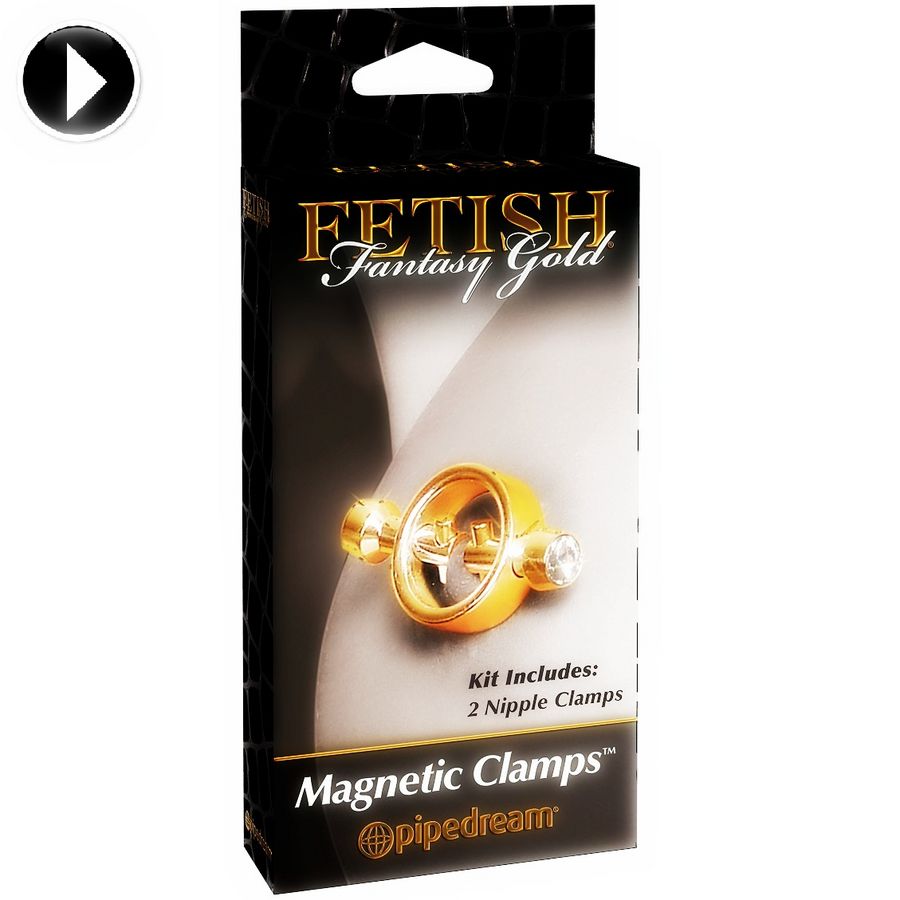 Pinzas Doradas para Pezones - Fetish Fantasy Collection