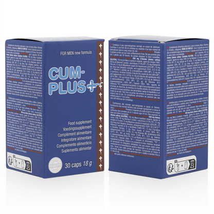 Cápsulas Cum Plus: Mejora tu Fertilidad y Bienestar Masculino con Zinc y Selenio Naturales