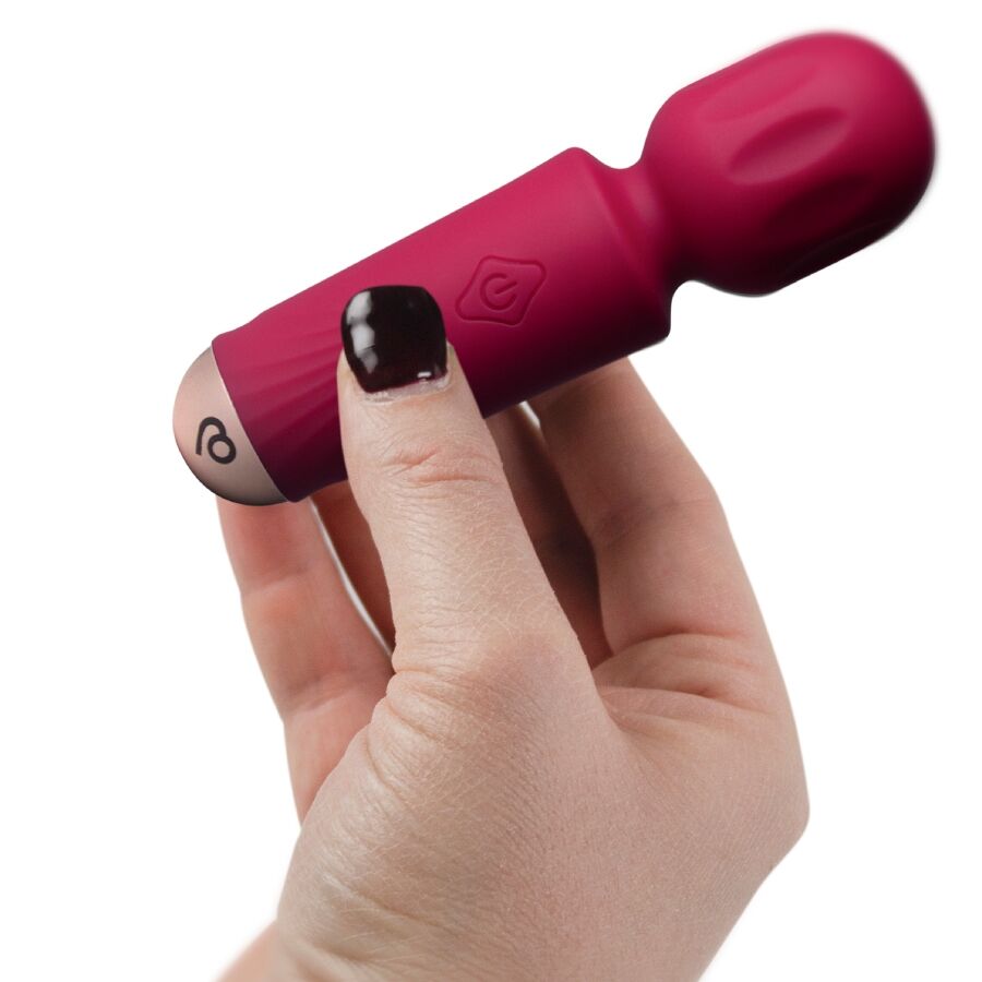 ROCKS-OFF - MINI WAND RECARGABLE 16 FUNCIONES NEGRO