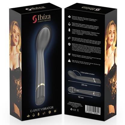 IBIZA - VIBRADOR PUNTO·G 10 VIBRACIONES RECARGABLE