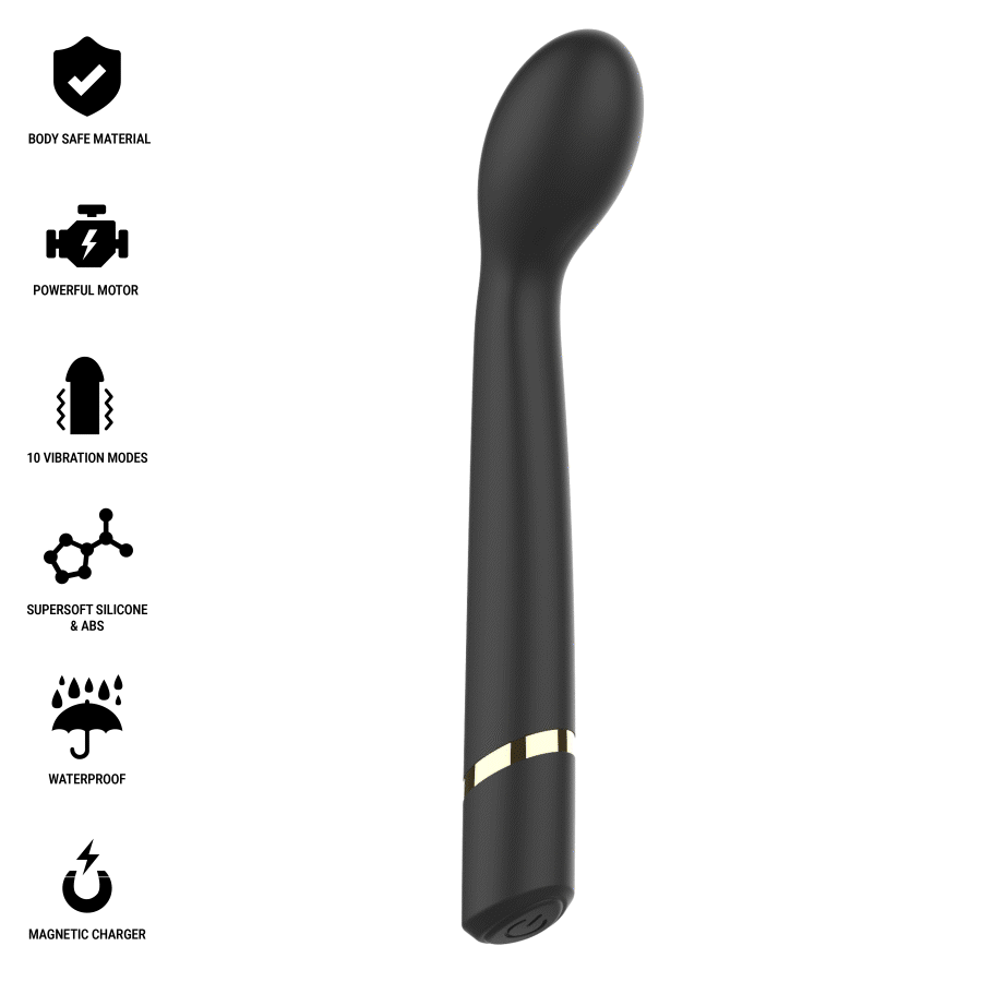 IBIZA - VIBRADOR PUNTO·G 10 VIBRACIONES RECARGABLE