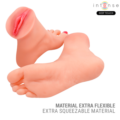 INTENSE DEEP TOUCH - GABBIE MASTUBADOR DE DOS PIEZAS EN FORMA DE PIE