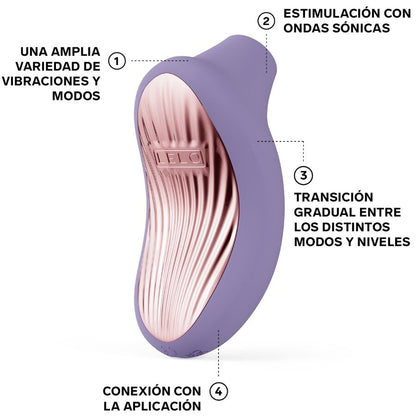 LELO - SONA 3 MASAJEADOR SÓNICO DE CLÍTORIS BLANCO