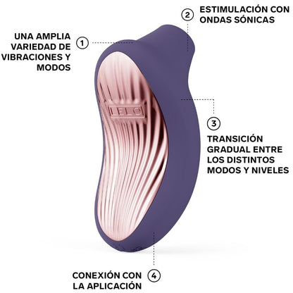 LELO - SONA 3 MASAJEADOR SÓNICO DE CLÍTORIS BLANCO