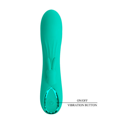 PRETTY LOVE- DJ STICK VIBRADOR PUNTO G TURQUESA