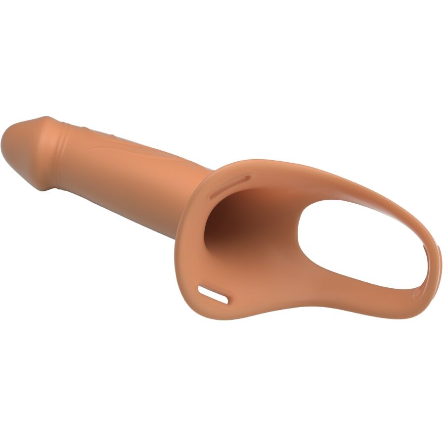 PRETTY LOVE - LANDON STRAP-ON CON VIBRACIÓN CLARO