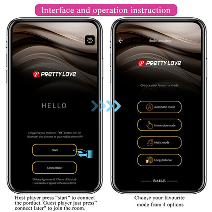 PRETTY LOVE - DORA VIBRADOR INVISIBLE CON APP GRATUITA